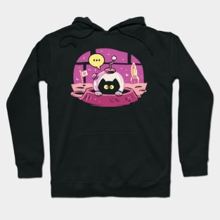 Timid Space Cat (No Line Varient) Hoodie